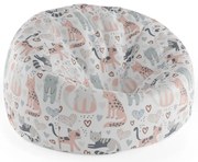 Cocoon babzsák festett cicák, színes