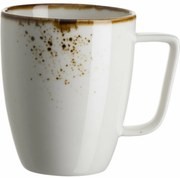 Mäser Kávés bögre Pintar Fehér barna pöttyök 370ml