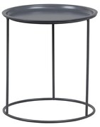 Ivar szürke tárolóasztal, ø 40 cm - WOOOD