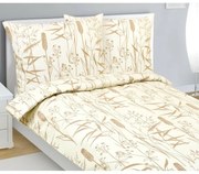 Bellatex Nád flanel ágyneműhuzat, 140 x 200 cm, 70 x 90 cm