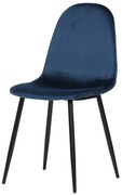 Kék Bársony Étkezőszék. CT-971 BLUE4