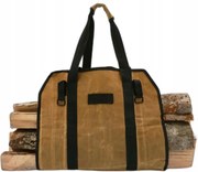 Fa Táska Összecsukható Kandalló Tűzifa Hordozó Kosár