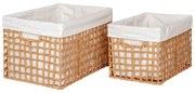 Tárolókosár szett 2 db-os 25x35x22 cm Bustelo – House Nordic