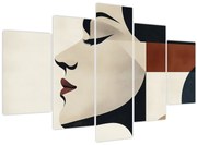Kép - Nő profilból (150x105 cm)