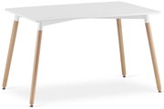 ADRIA fehér étkezőasztal 120x80 cm
