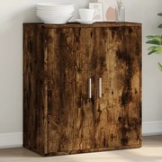 füstös tölgy színű szerelt fa tálalószekrény 60 x 31 x 70 cm