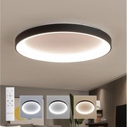 Brilagi - LED dimmelhető lámpatest FALCON II LED/108W/230V 3000-6500K átm. 80 cm fekete+távirányító