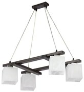 Jupiter 1098 - PO4 - Függeszték POLA 4xE27/60W/230V wenge