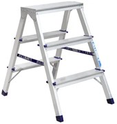 Alumet AD 7203 Alumínium kétoldalas lépcső, 2x 3fok, 60 cm