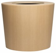 Fából készült önöntöző ültetőgép ARC, alacsony, többféle változatban - Hobby Flower méretek: Ø52 x 44, szín: világos tölgy