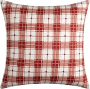 Flanel párnahuzat TARTAN HEART 45x45 cm, színes