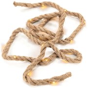 NEXOS LED dekoratív kötél 25 LED meleg fehér