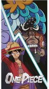 One Piece Kaido fürdőlepedő, strand törölköző 70x140cm (Fast Dry)