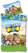 Mancs Őrjárat One Team ágyneműhuzat 140×200cm, 70×90 cm