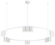 Csillár zsinóron GENESIS 15xGU10/8W/230V fehér