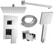 Mexen Uno DR45 süllyesztett zuhanykészlet, króm - 71435DR45-00