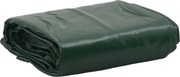 vidaXL zöld ponyva Ø 2,8 m 650 g/m²