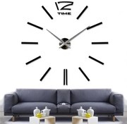 LARGE 320B óriás falióra 50 cm- fekete