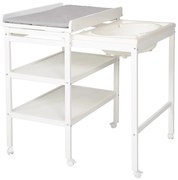 Fehér pelenkázó feltét Style grau – Roba