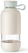 Krémszínű üveg utazó ivópalack 500 ml To Go Organic – Lékué
