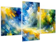 Kép - Absztrakt napos nap (90x60 cm)