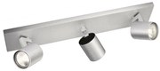 Philips 53093/48/12 - Spotlámpa RUNNER matt króm 3xGU10/35W/230V