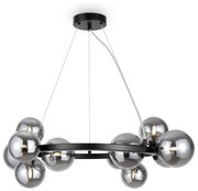 Maytoni MOD545PL-11B - Csillár zsinóron DALLAS 11xG9/28W/230V fekete