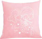 Párna párnahuzat Valentin nap Szeretlek