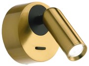 Ideal Lux - LED Fali spotlámpa BEAN LED/3W/230V CRI 90 réz