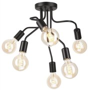 Függesztékes csillár HILDA 6xE27/60W/230V