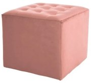 Öreg rózsaszín puff LORI VELVET