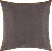 Dekoratív párnahuzat Panbiy 40x40 Darymex szegéllyel, sötétszürke