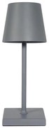 Eurolamp LED Dimmelhető újratölthető érintős asztali lámpa LED/3,5W/5V 5200mAh szürke EU0444