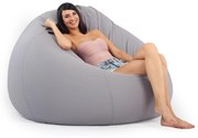 Szürke Grandiózus Babzsákfotel