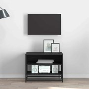 TV szekrény Musta tammi 61 x 40 x 46 cm Faanyag