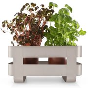 Önöntöző gyógynövény rendszerező acél, homok - Eva Solo