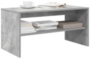 betonszürke forgácslap TV-szekrény 80 x 40 x 40 cm
