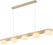 RÁBALUX 72462 GLOWBELLS Többágú Függesztett Lámpa Grézs G9 IP20
