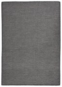 szürke lapos szövésű kültéri szőnyeg 160 x 230 cm