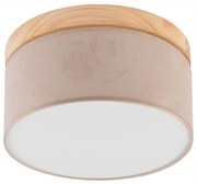Brilagi Brilagi - Mennyezeti lámpa BELLADONNA 1xE27/15W/230V bézs/fenyő BG0519
