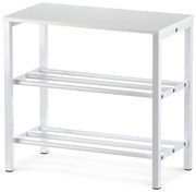 Fehér Fém Cipős Szekrény. 83168-42 WT