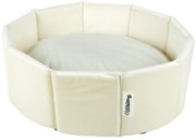 Krémszínű fekhely kutyáknak ø 48 cm – Love Story