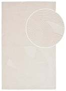 Krémszínű kézi szövésű gyapjú szőnyeg 200x300 cm Pune – House Nordic