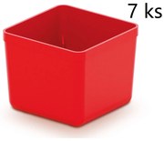 Kistenberg 7 darabos műanyag szerszámos doboz készlet UNITE BOX 55x55x165 piros