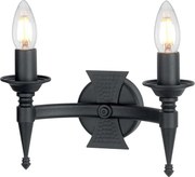 Elstead Lighting SAXON SAX2-BLK Fali lámpa 2x60W/E14