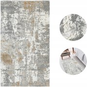 Modern Szőnyeg 67x120cm Szürke Kopottas Hálószoba Szőnyeg Loft Stílusú