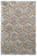 Noble House szürke-sárga szőnyeg, 120 x 170 cm - Think Rugs