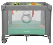 Lionelo - Játszókarám MILLE PLUS szürke-zöld