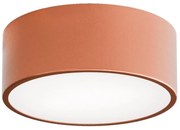 Fürdőszobai mennyezeti lámpa CLEO érzékelővel 1xE27/24W/230V átm. 20 cm IP54 rézszínű