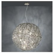 Paul Neuhaus 2019-21 - Kábeles függeszték SAREA 15xG9/40W/230V ezüstszínű